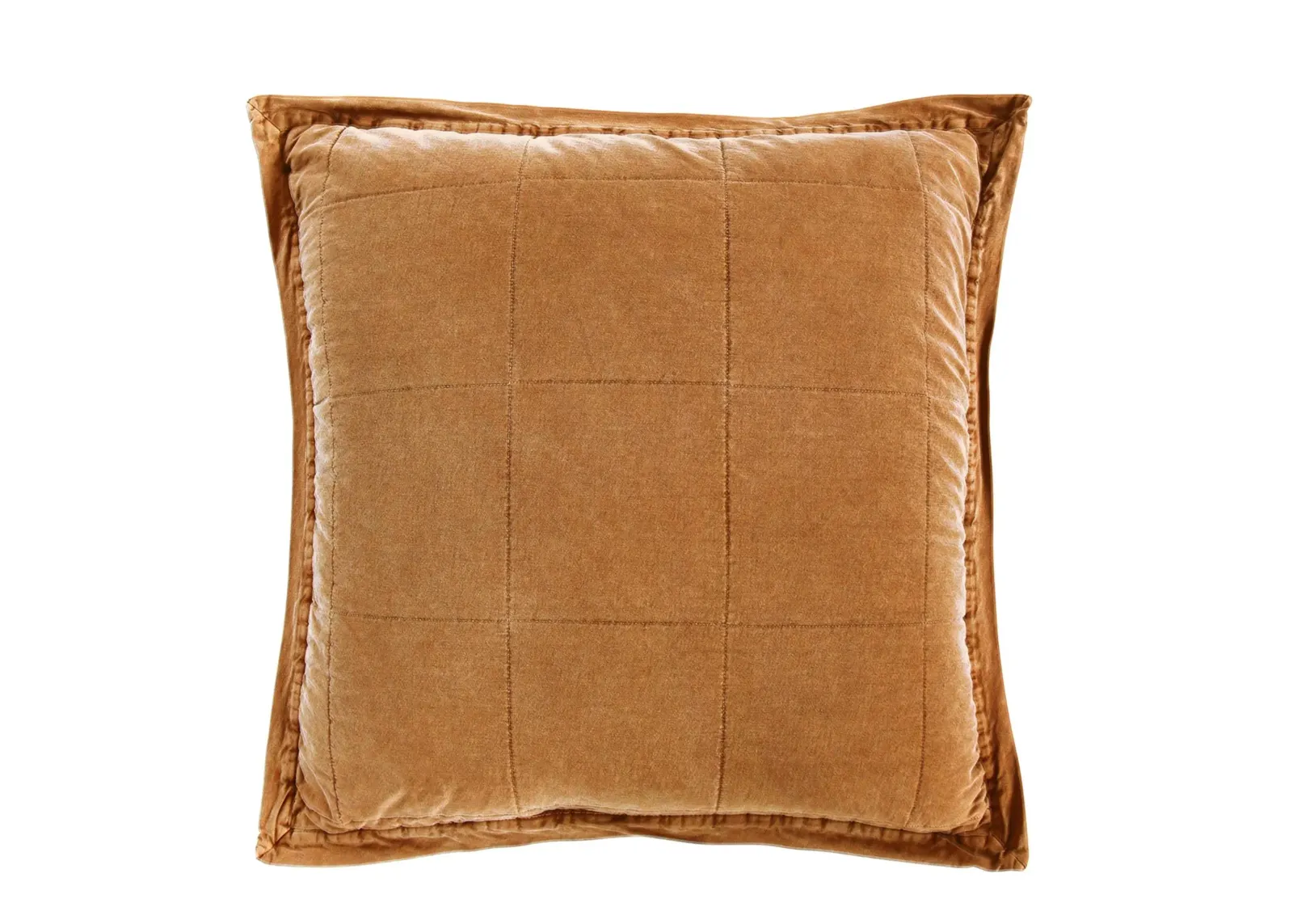 Detwyler Quilted Pillow Sham in Terracotta by HiEnd Accents