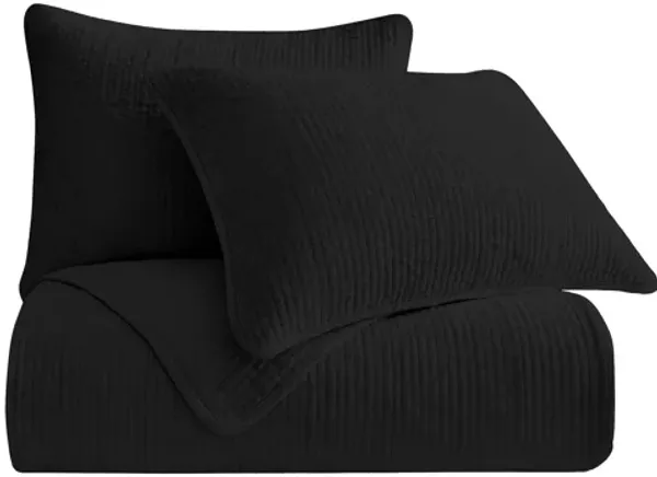 Stonewashed Cotton Velvet 3-pc. Quilt Set