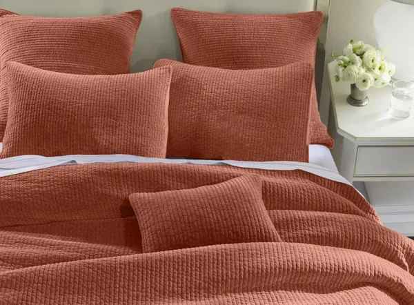 Stonewashed Cotton Velvet 3-pc. Quilt Set