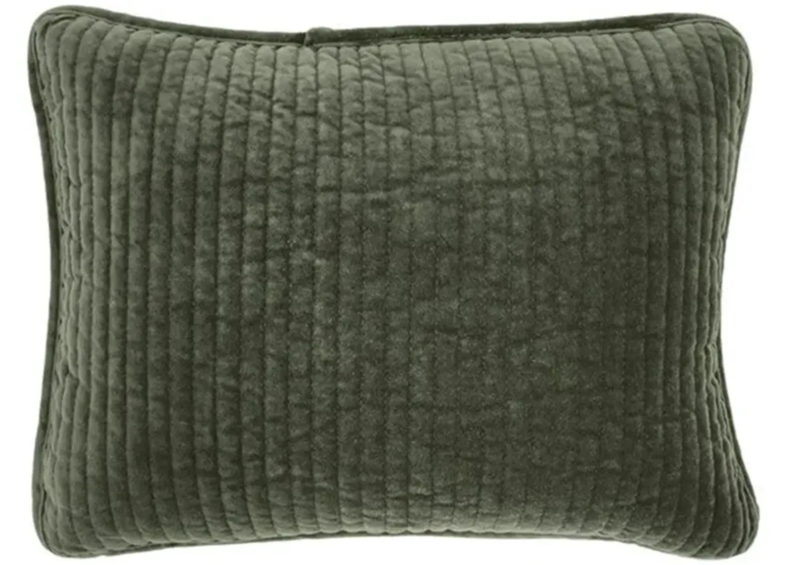 Stonewashed 12" x 16" Boudoir Pillow in Fern Green by HiEnd Accents