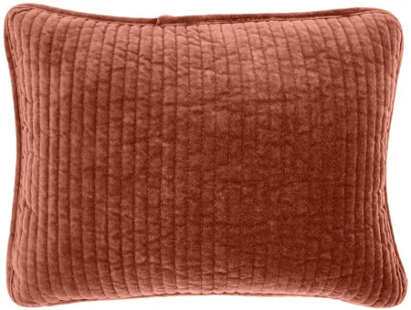 Stonewashed 12" x 16" Boudoir Pillow in Salmon by HiEnd Accents
