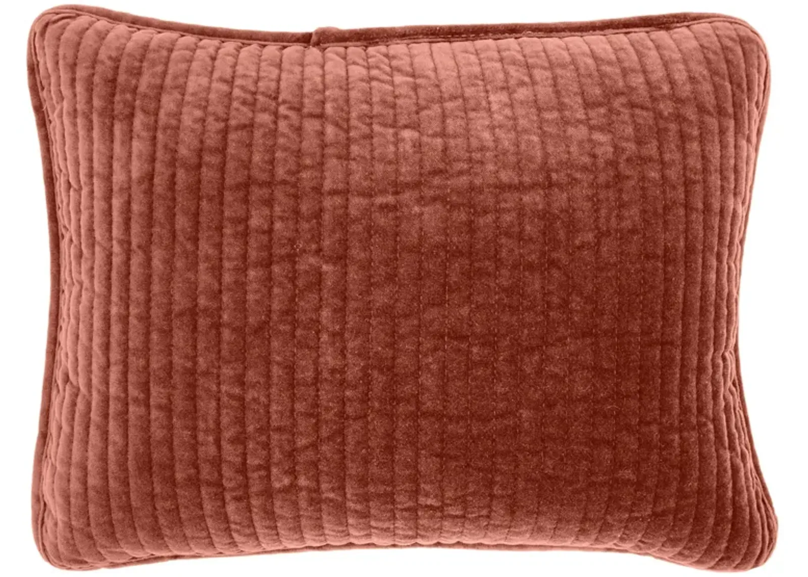 Stonewashed 12" x 16" Boudoir Pillow in Salmon by HiEnd Accents