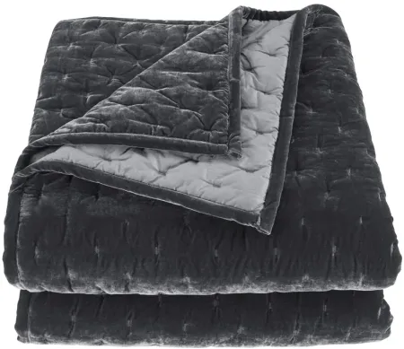 Youngmee Quilt in Slate by HiEnd Accents