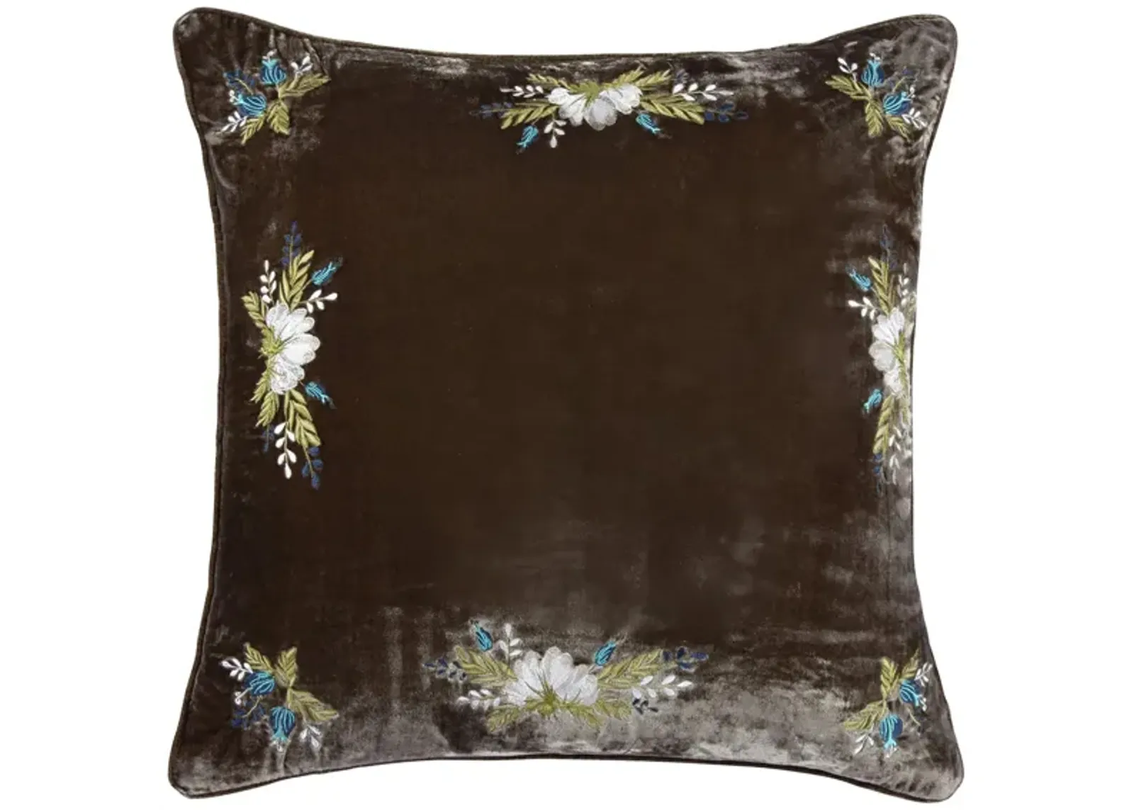 Kerplopolis Accent Pillow in Green Ochre by HiEnd Accents