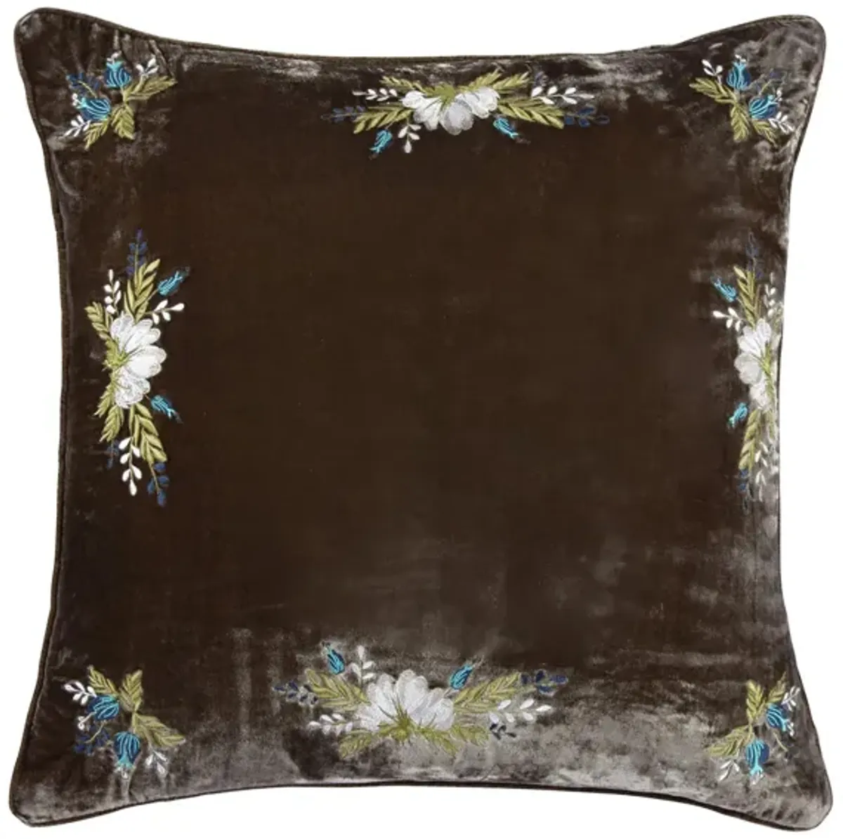 Kerplopolis Accent Pillow in Green Ochre by HiEnd Accents