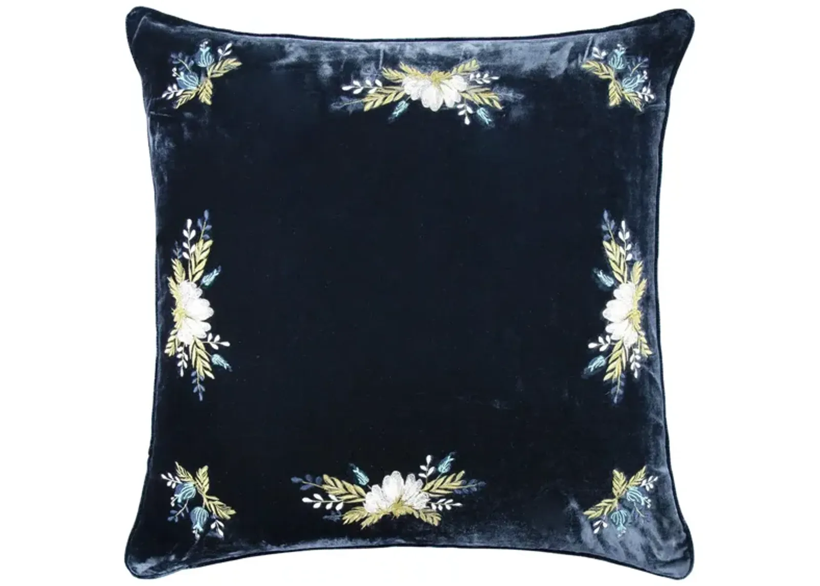 Kerplopolis Accent Pillow in Midnight Blue by HiEnd Accents