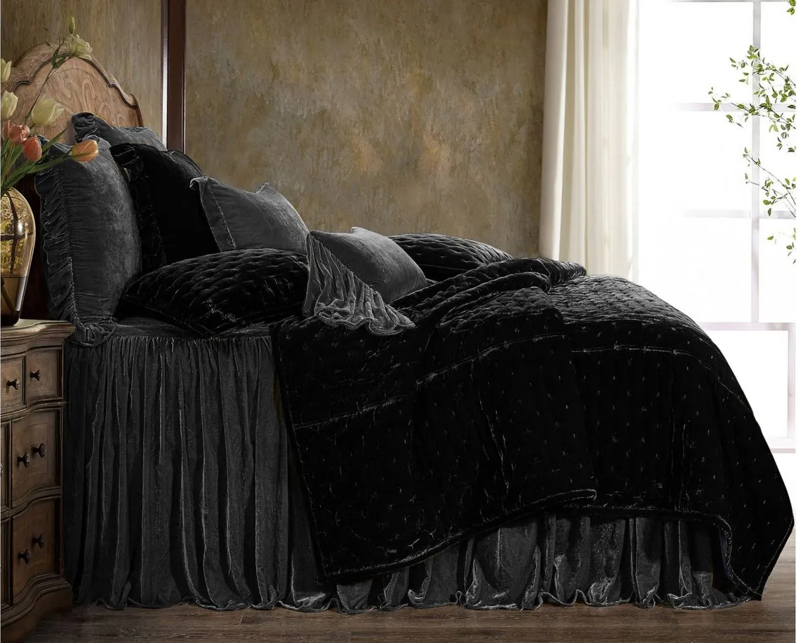 Sweet Delights 3-pc. Bedspread Set in Slate by HiEnd Accents