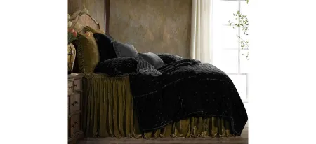 Sweet Delights 2-pc. Bedspread Set in Green Ochre by HiEnd Accents