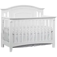 Willowbrook 4-in-1 Convertible Crib in White by M DESIGN VILLAGE