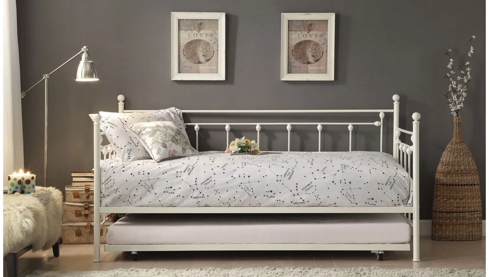 Leoni Twin Daybed with Trundle