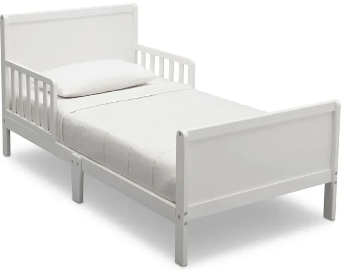 Fancy Wood Toddler Bed by Delta Children