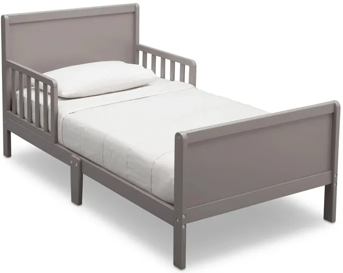 Fancy Wood Toddler Bed by Delta Children in Gray by Delta Children