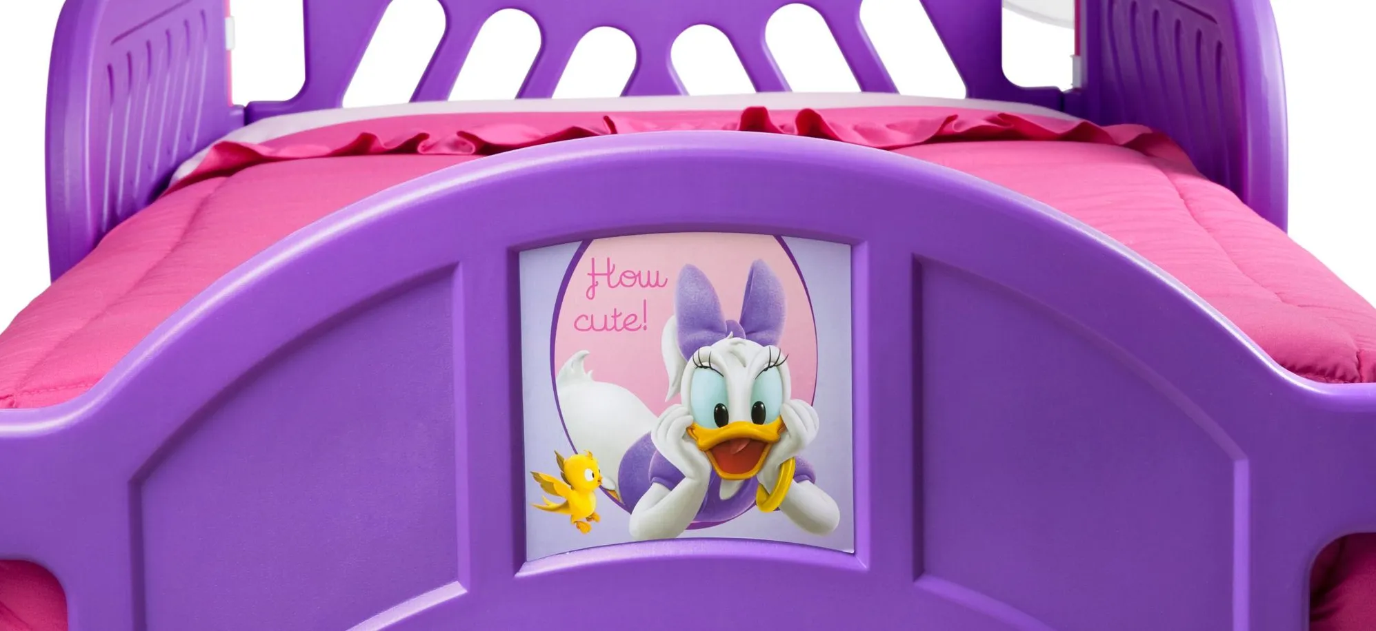 Disney Minnie Mouse Toddler Canopy Bed by Delta Children in Purple by Delta Children