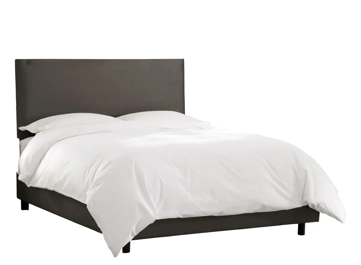 Valerie Bed in Premier Charcoal by Skyline