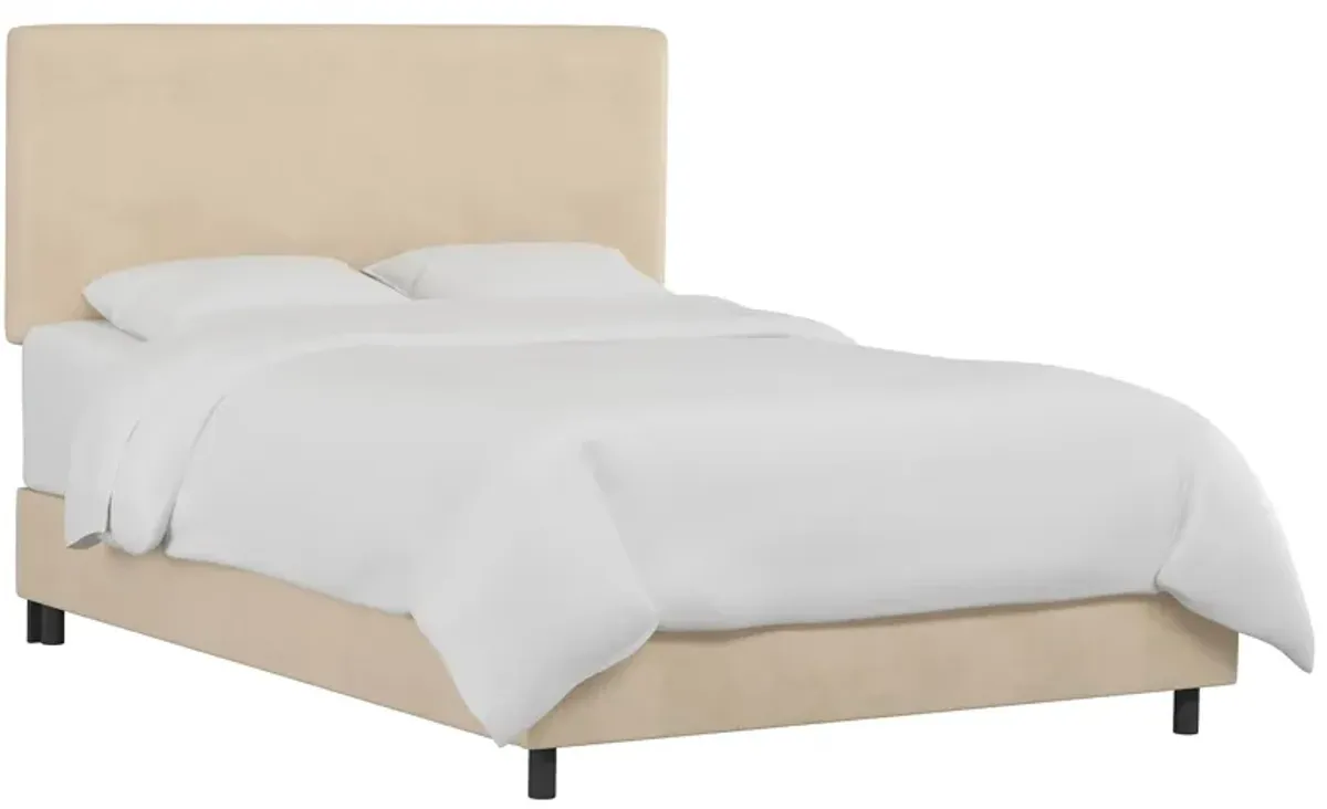 Valerie Bed in Velvet Buckwheat by Skyline