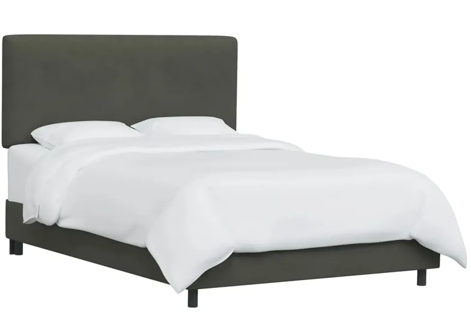 Valerie Bed in Velvet Pewter by Skyline