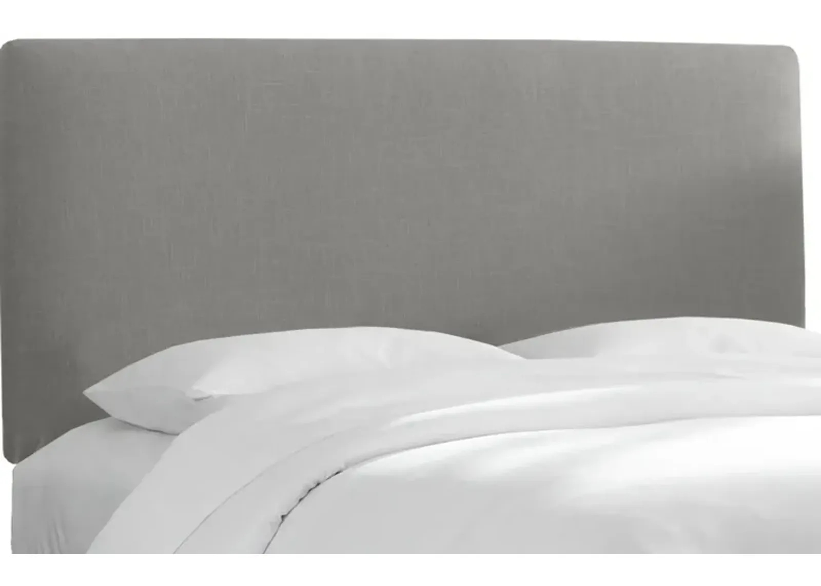 Valerie Headboard in Linen Gray by Skyline