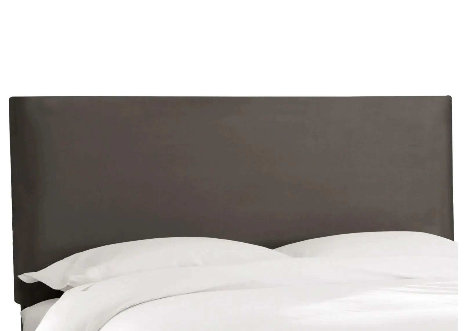 Valerie Headboard in Premier Charcoal by Skyline