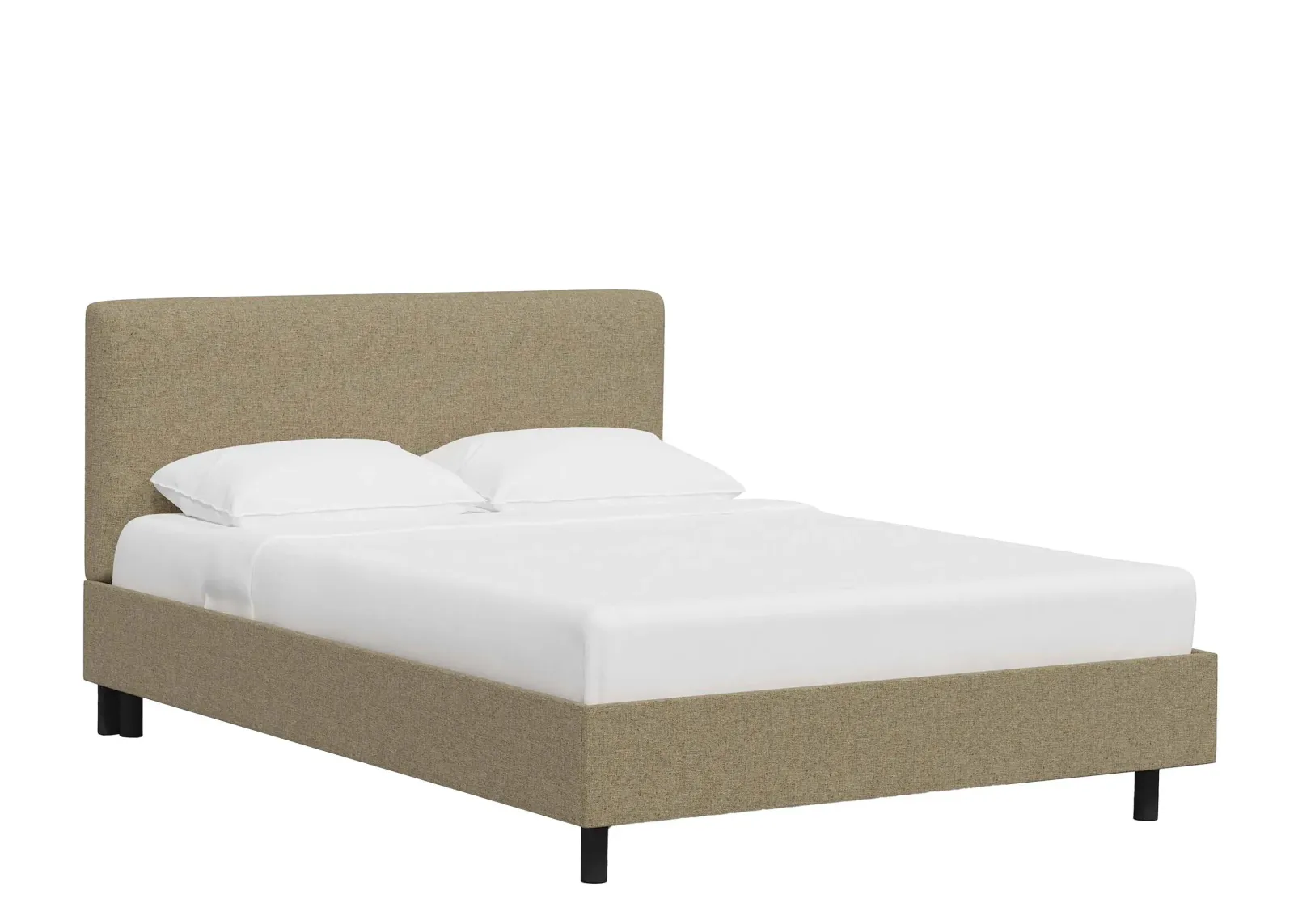 Valerie Platform Bed in Zuma Linen by Skyline