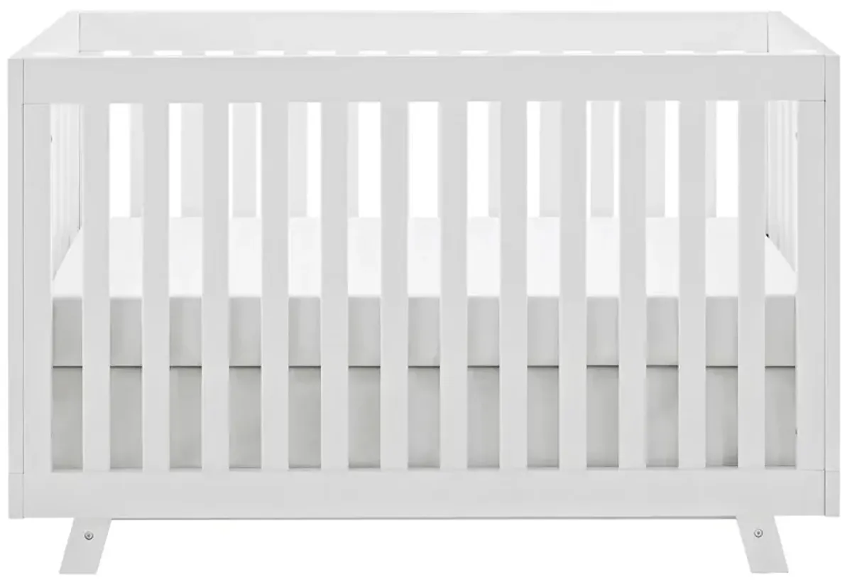 Beckett 3-in-1 Convertible Crib in White by Bellanest