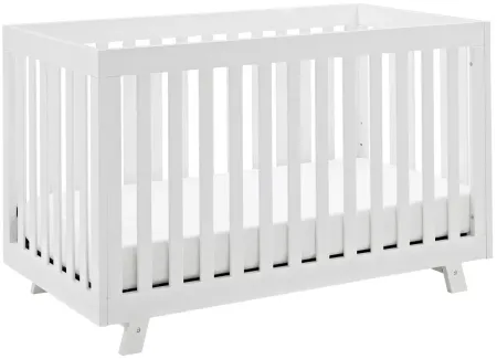Beckett 3-in-1 Convertible Crib in White by Bellanest