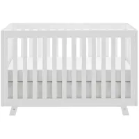 Beckett 3-in-1 Convertible Crib in White by Bellanest