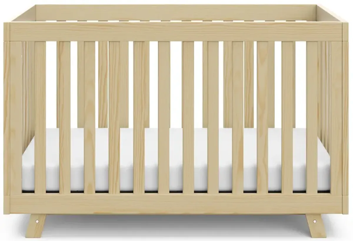 Beckett 3-in-1 Convertible Crib in Natural by Bellanest