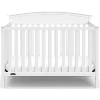 Ben Convertible Crib in White by Bellanest