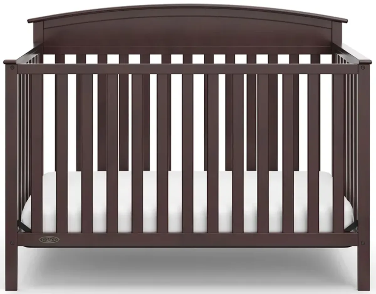 Ben Convertible Crib in Espresso by Bellanest