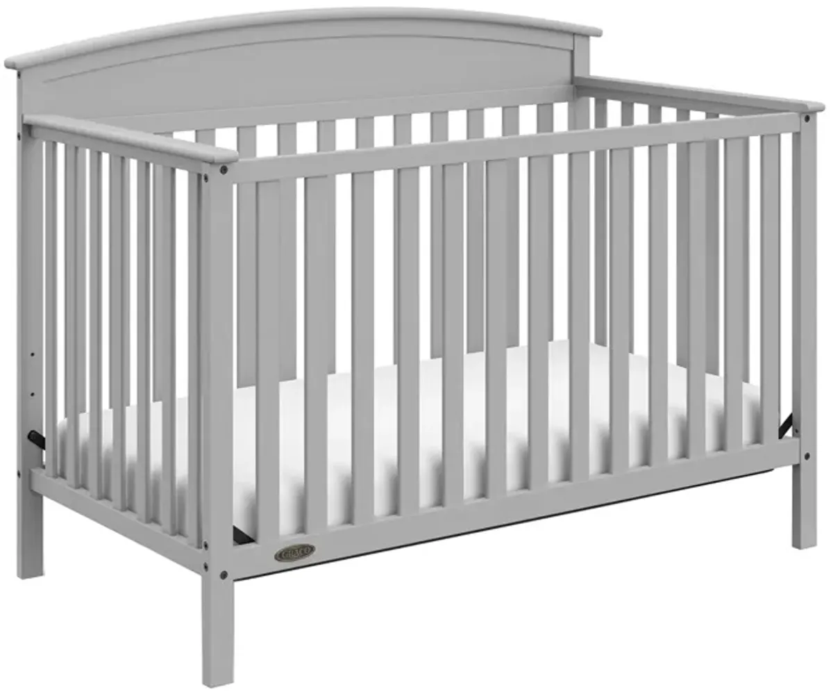 Ben Convertible Crib in Pebble Gray by Bellanest