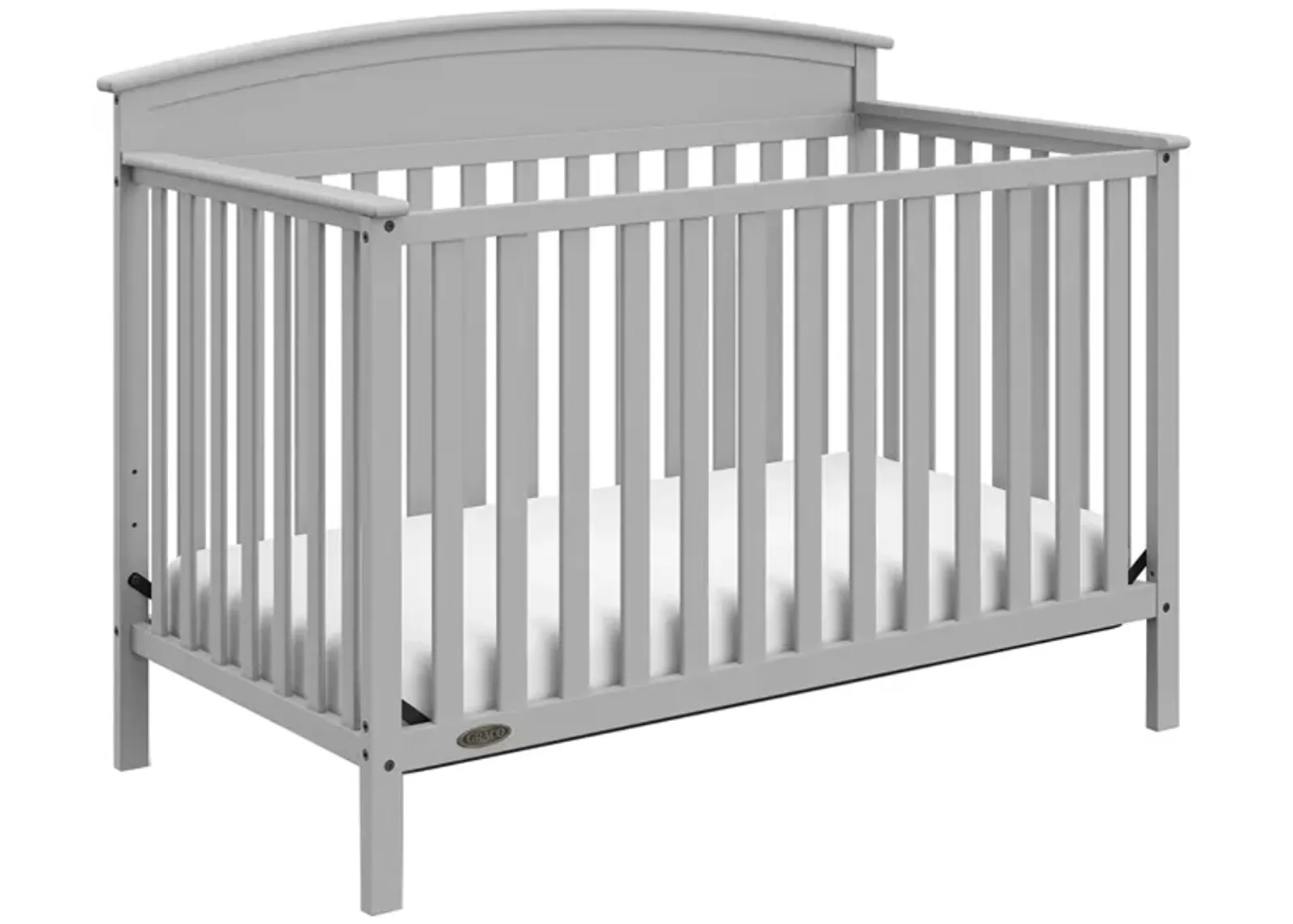 Ben Convertible Crib in Pebble Gray by Bellanest