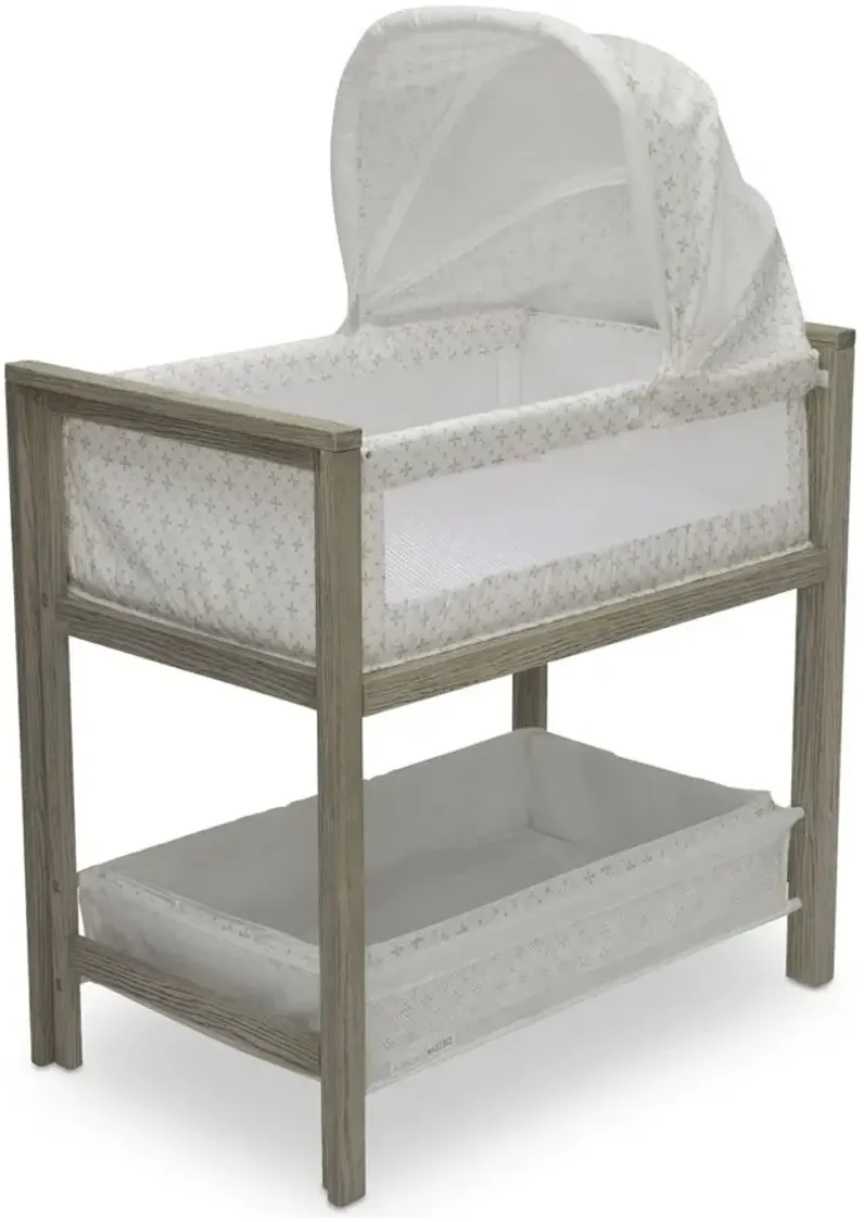 Beautyrest Kids Farmhouse 2in1 Wood & Changer by Delta