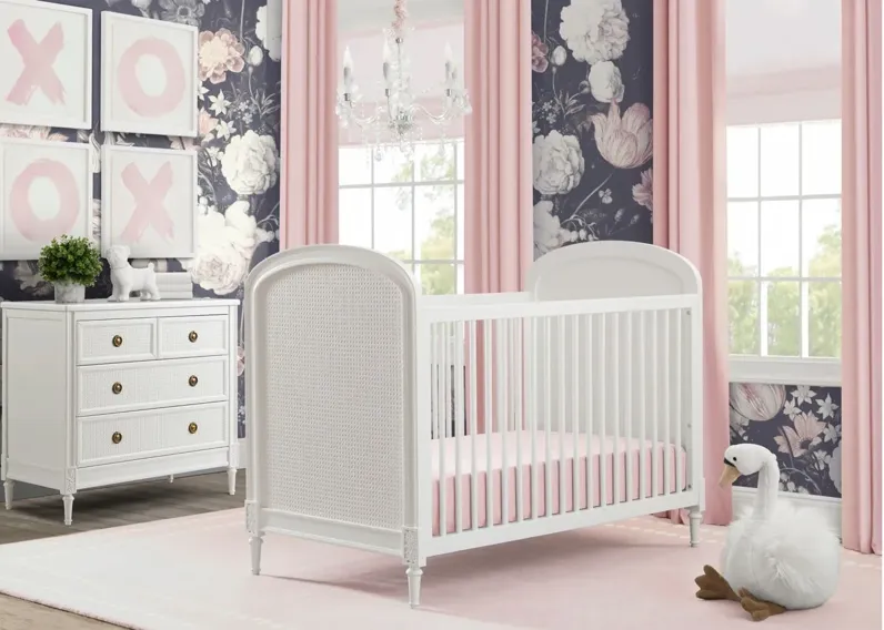 Madeline Convertible Crib by Delta Children in Bianca White by Delta Children