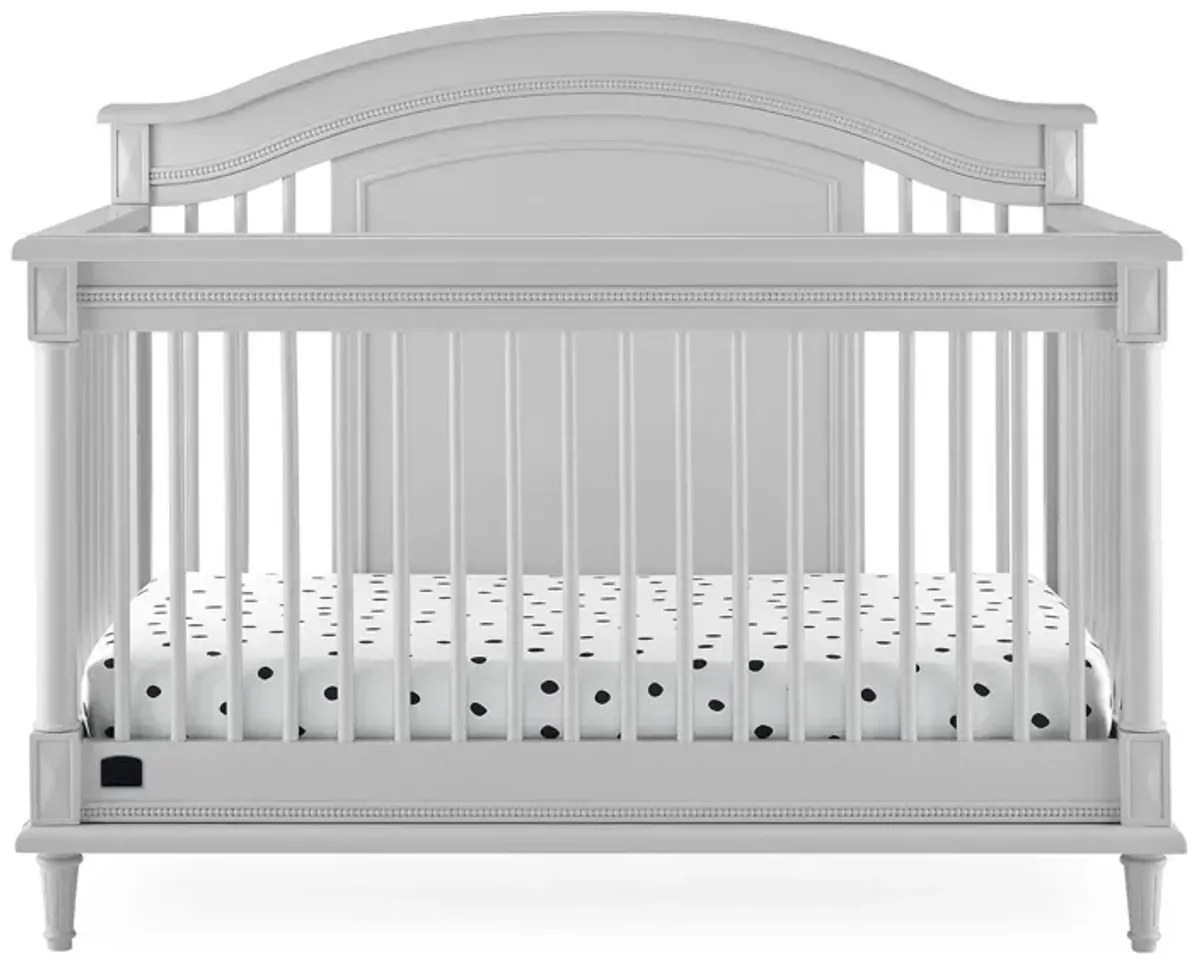 Beautyrest Kids Juliette Convertible Crib with Toddler Rail by Delta Children in Moonstruck Gray by Delta Children