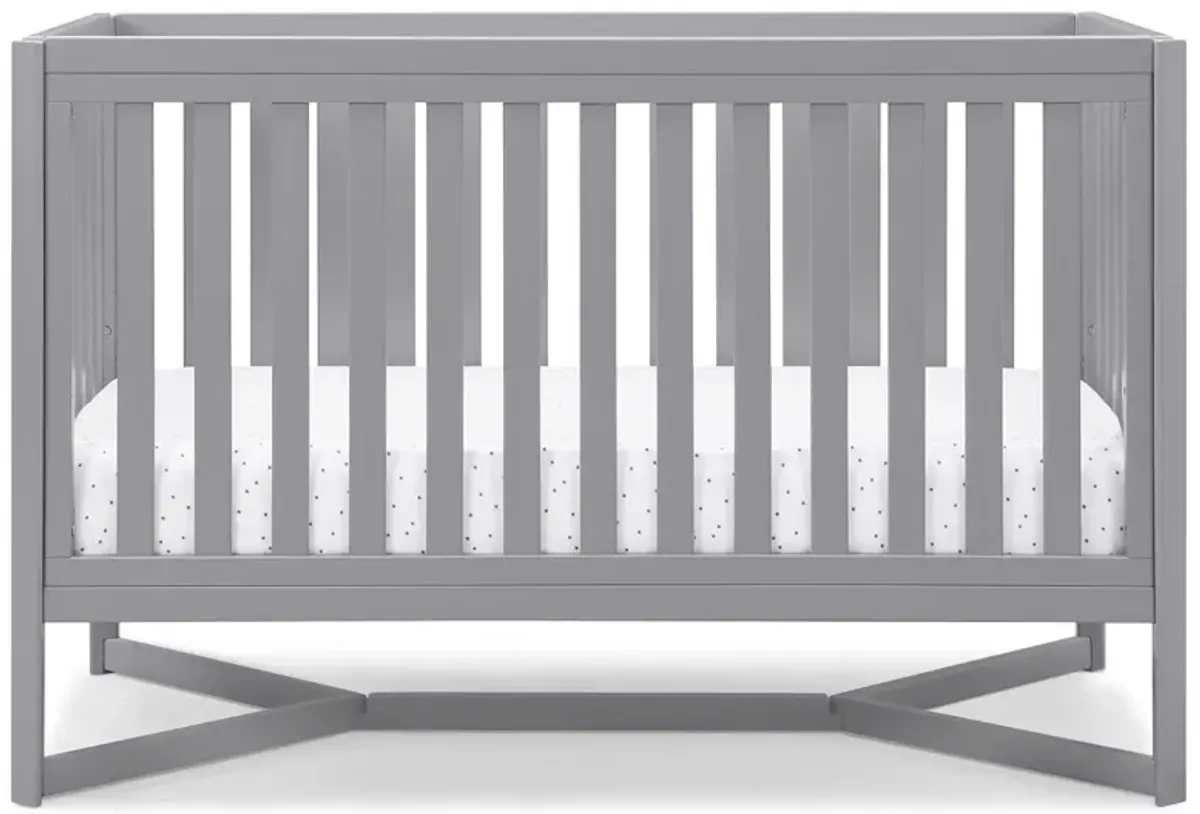 Tribeca Adjustable Height Crib by Delta Children in Gray by Delta Children