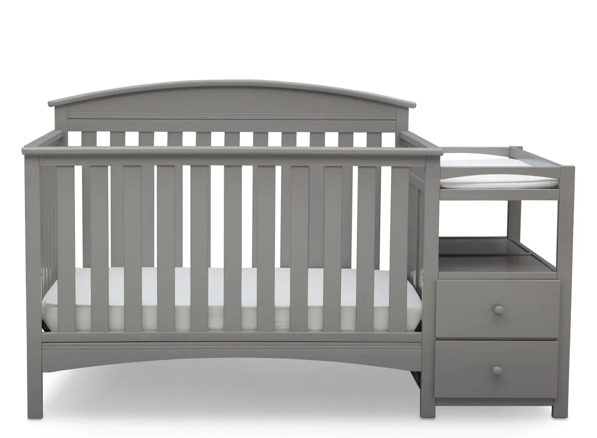 Abby Crib and Changer by Delta Children in Grey by Delta Children