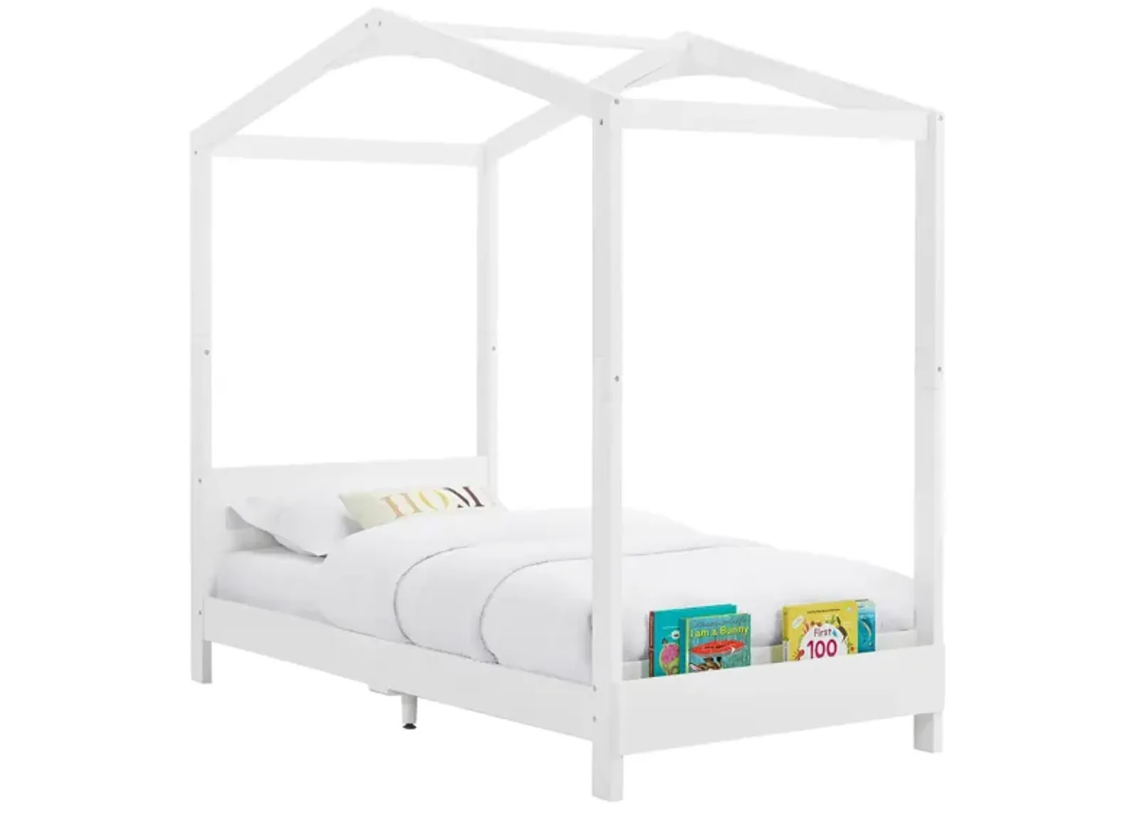 Poppy House Bed by Delta Children in Bianca White by Delta Children