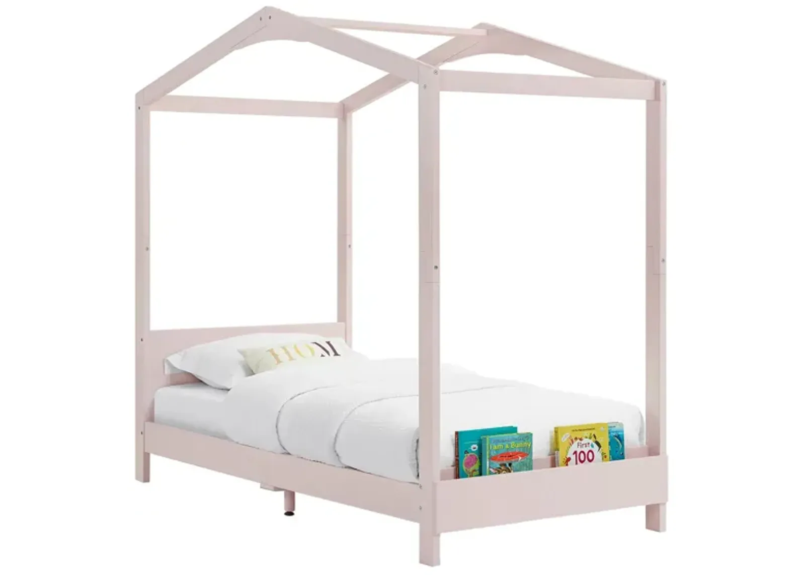 Poppy House Bed by Delta Children in Blush by Delta Children