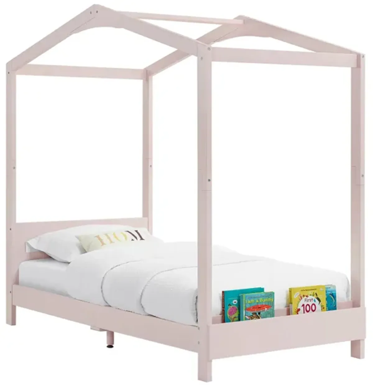 Poppy House Bed by Delta Children in Blush by Delta Children