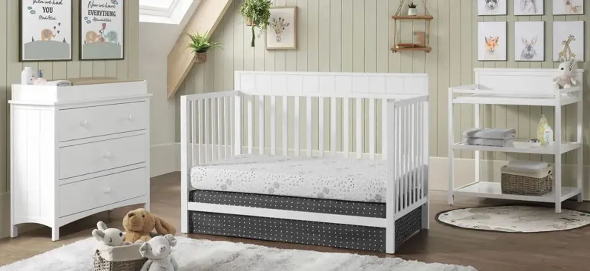 Oxford Baby Logan 4-in-1 Convertible Crib