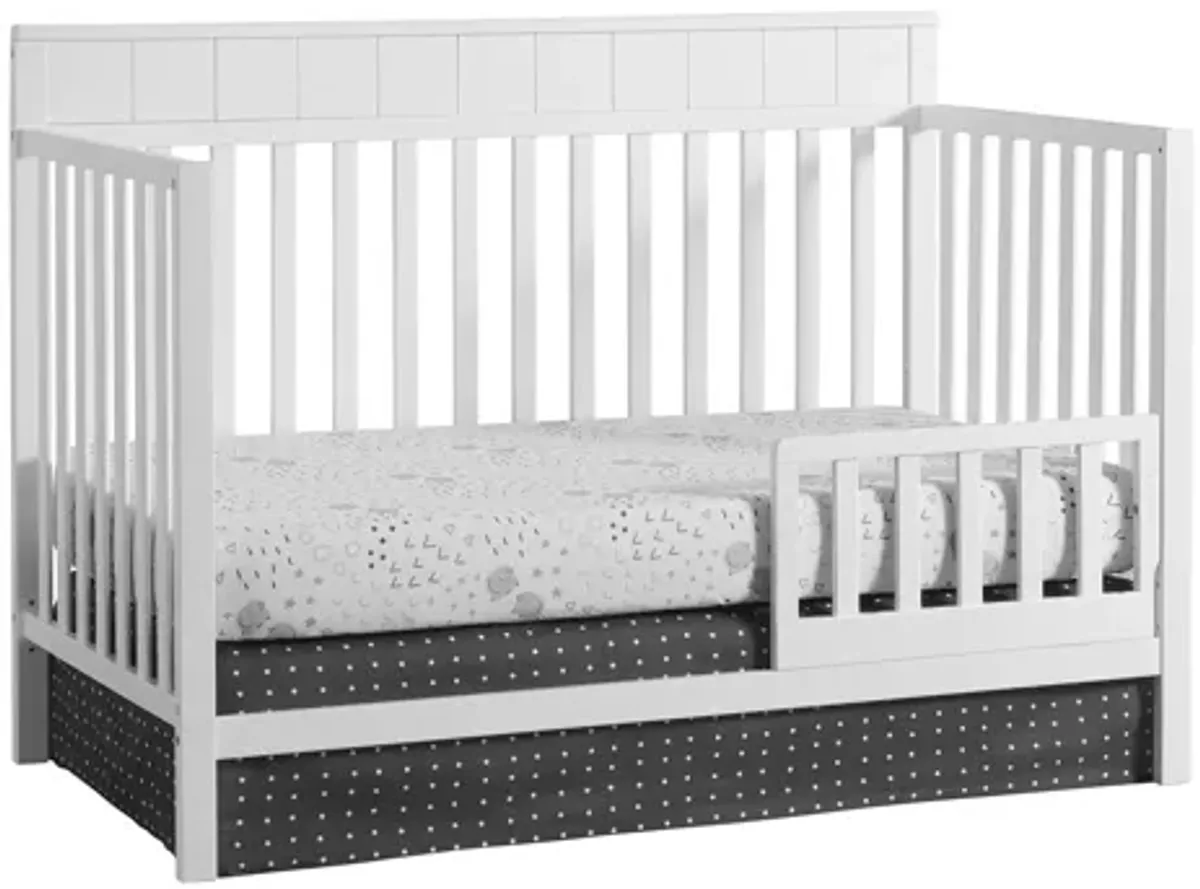 Oxford Baby Logan 4-in-1 Convertible Crib with Conversion Kit