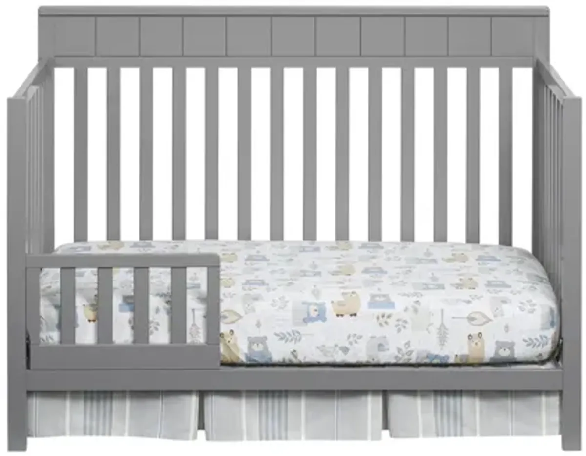 Oxford Baby Logan 4-in-1 Convertible Crib with Conversion Kit