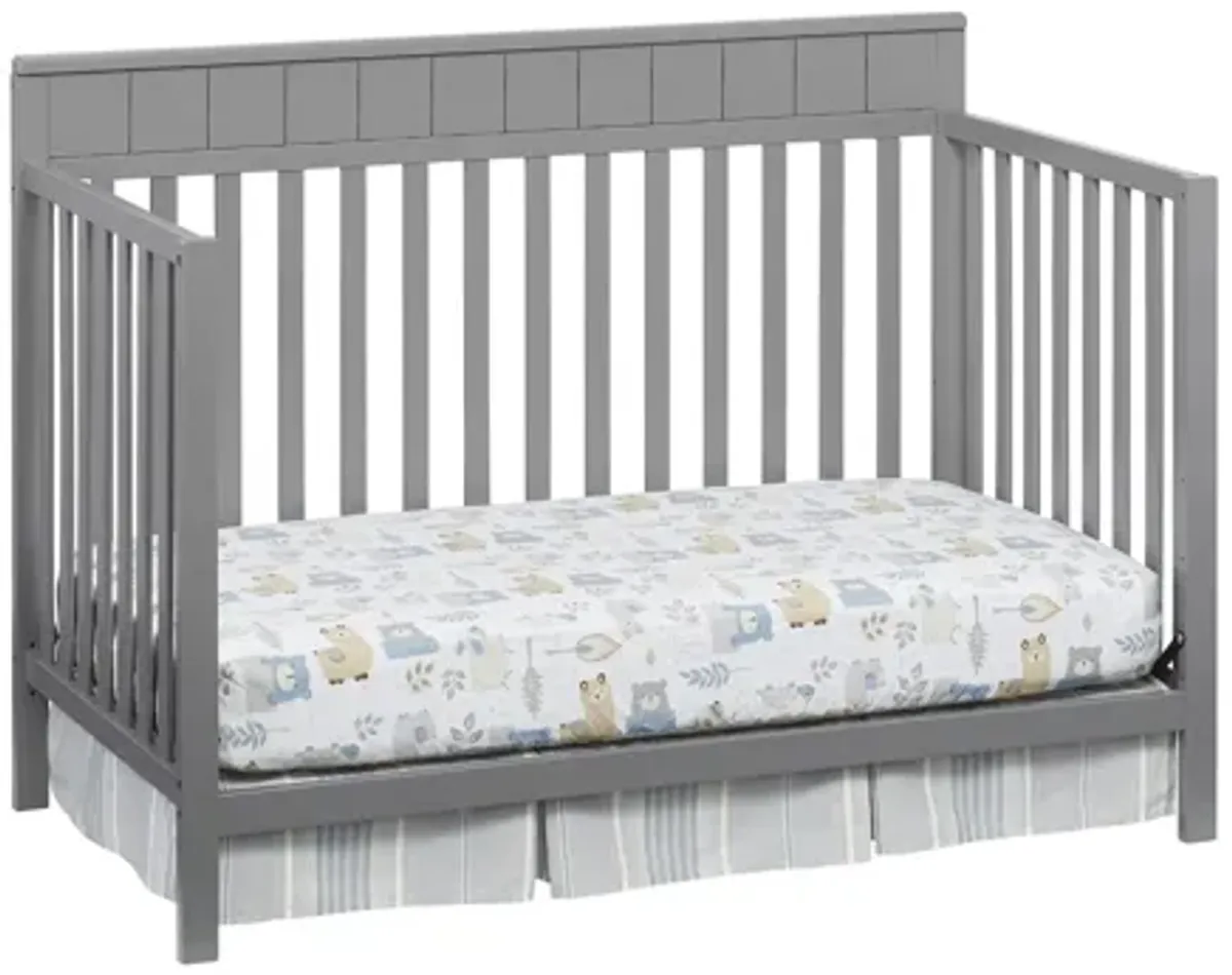 Oxford Baby Logan 4-in-1 Convertible Crib with Conversion Kit