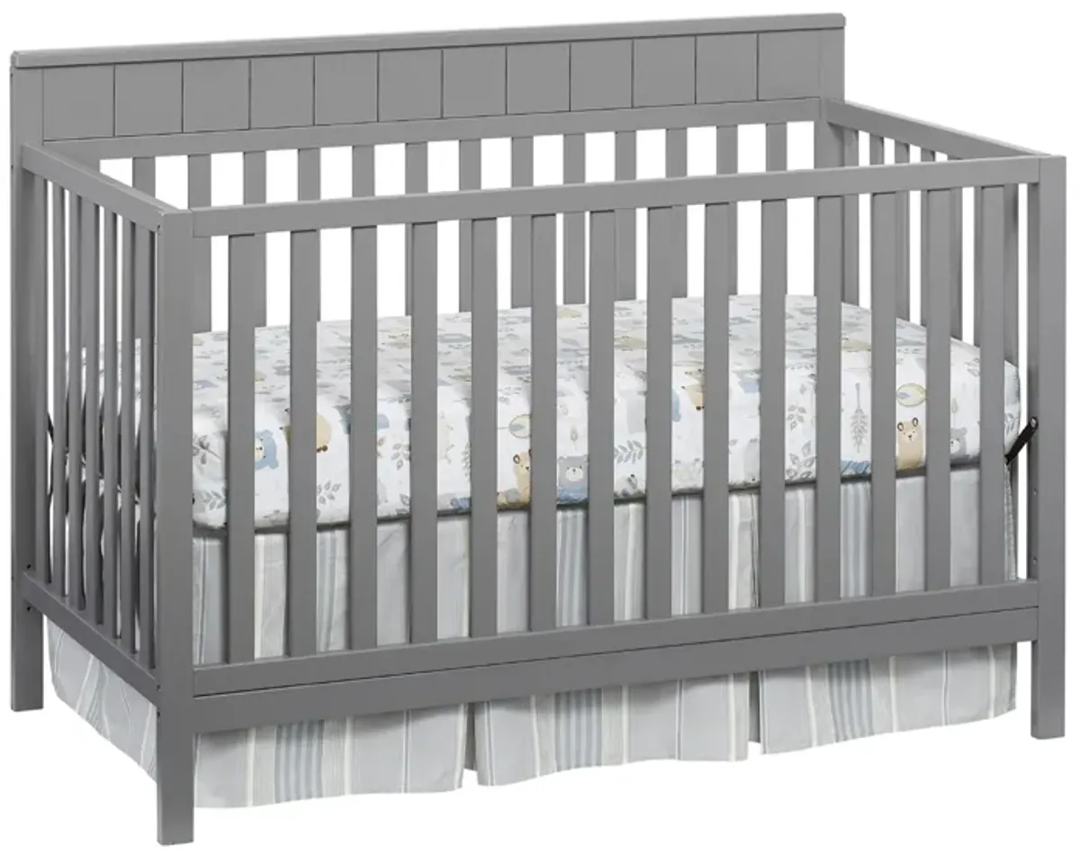 Oxford Baby Logan 4-in-1 Convertible Crib with Conversion Kit