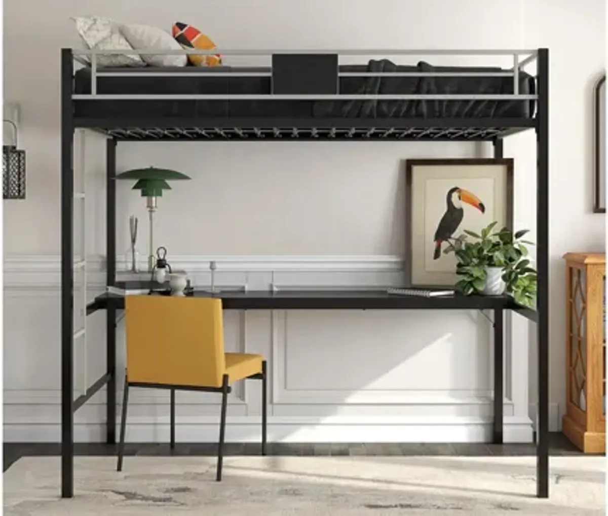 Silver Screen Loft Bed