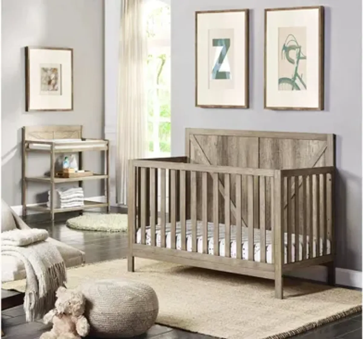 Barnside 4-in-1 Convertible Crib