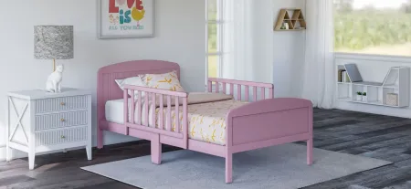 Harrisburg Toddler Bed in Pink by BK Furniture