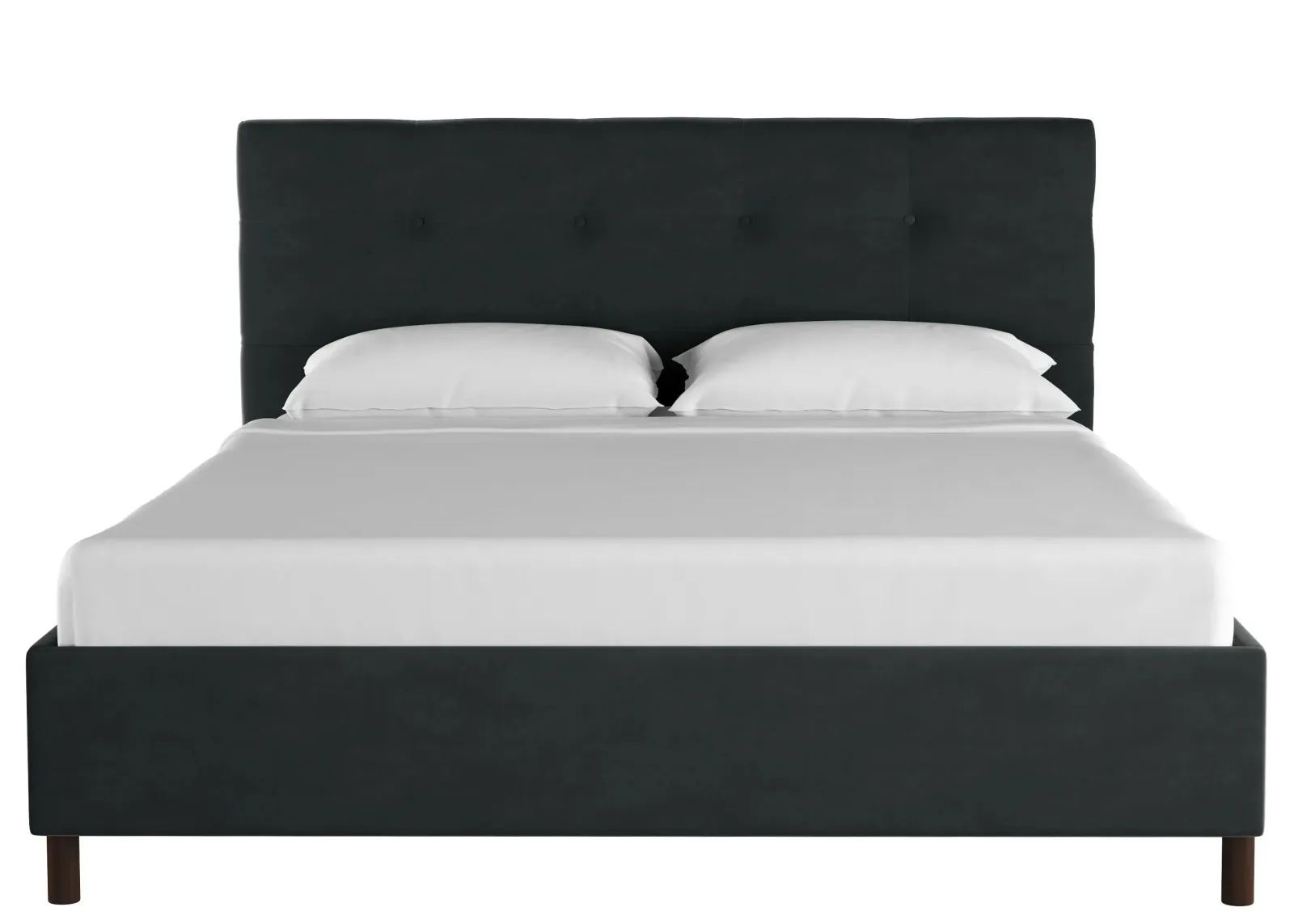 Nathan Platform Bed in Premier Black by Skyline