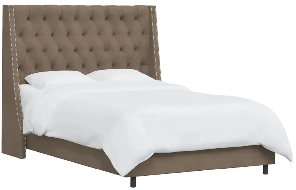 Sheridan Wingback Bed