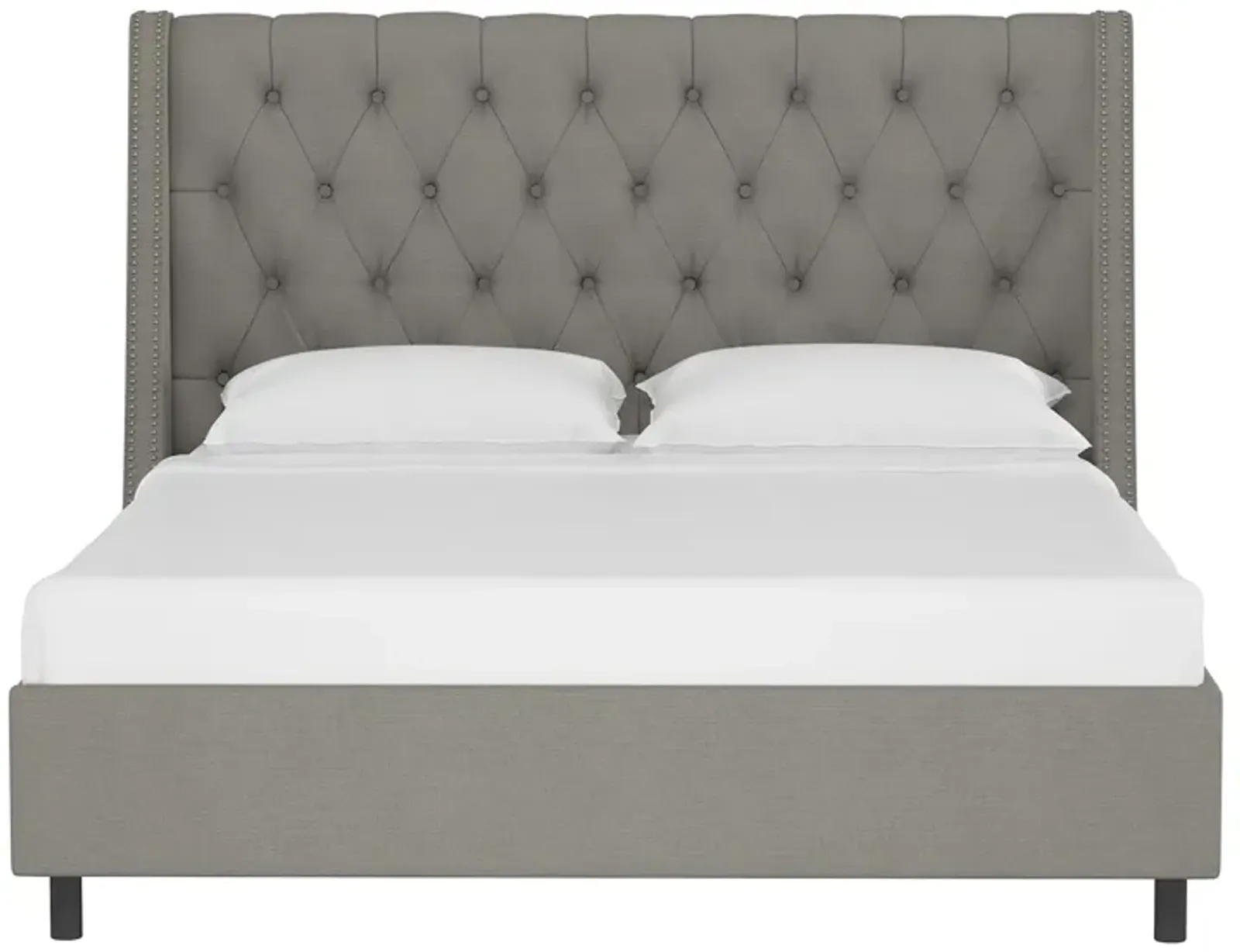 Sheridan Wingback Platform Bed